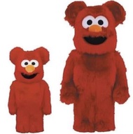 全新 現貨 Full set BE@RBRICK ELMO Costume Ver.2.0 400% 100% 1000％ Bearbrick Elmo 換COOKIE MONSTER COSTUME