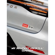 SP Car Sticker Creative Car Drive Method Japanese Car Sticker Rear Drive Full Time Four-Wheel Drive 