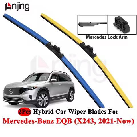 LNJING Hybrid Wiper Blades For Mercedes Benz EQB EQB250 EQB300 EQB350 2021-Now