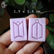 Cetakan Resin lilin / Candle Resin Mold KPOP BTS ARMY Charm