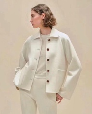 hermes cashmere jacket 愛馬仕羊絨大衣 全新有25年單