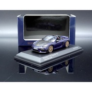 [MASH] Minichamps 1/64 Porsche 718 Spyder RS Blue Purple