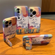 Smiling Life Mirror Stand Phone Case For Realme 10 6 9 Pro Plus 8 12 3 5 5I 6I 7I 9I Casing