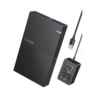 UGREEN HDD case for 3.5-inch HDD, USB 3.0, supports 2.5/3.5-inch SATA 3.0, UASP, 5Gbps, 20TB, with p