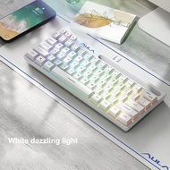 AULA F3061 Mechanical Gaming Keyboard With 61 Key Wired RGB Backlight Number Keyboard with Phone Slo