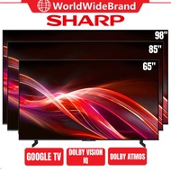 SHARP 65 INCH / 85 INCH/ 98 INCH AQUOS TRU 4K HDR QLED GOOGLE TV 144HZ 4TC98HN7000X 4TC85HN7000X 4TC