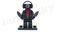 Skibidi Toilet 馬桶人 積木 Agent Speaker Man | Black Speakerman | 音響人 | 馬桶人 VS 監控人 Skibidi Toilet 一隻 mini