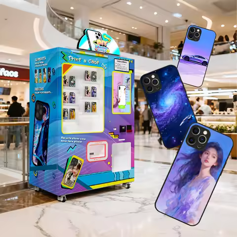 Customized Hot Sale Smart Touch Screen DIY Phone Case Printing Machine Self-Service Vending Device