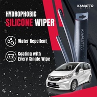 Kamatto Wiper Honda Freed (2008-2016) Hydrophobic Silicone Water Repelling Coating