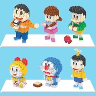 Doraemon Set Nanoblock Toys for boys