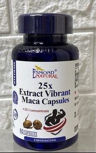 ESMOND NATURAL 25x Extract Vibrant Maca 60粒