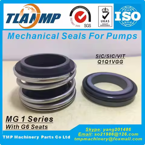 MG1/80-Z ( MG1/80-G6 ) TLANMP Mechanical Seals with G6 stationary seat , MG1-80 , 109-80