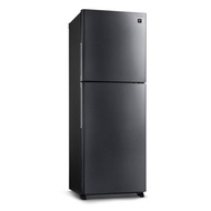 [bulky]SHARP SJ-RF36E-DS 300L 2 DOOR FRIDGE COLOUR: DARK SILVER ENERGY LABEL: 3 TICKS 2 YEARS WARRANTY BY SHARP