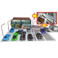 Diorama 1/64 Shop Parking Lot 99 Speedmart & Family Mart Paper Papercraft For Hot Wheels (DIY)