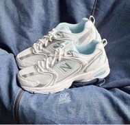 New balance 530 冰藍/白藍色