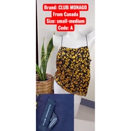 Club Monaco floral(imported from Canada)