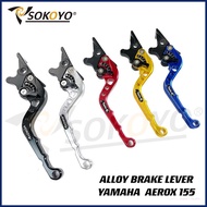 1 Pair CNC Alloy Aerox v1 v2 Brake Lever Adjustable motorcycle accessories