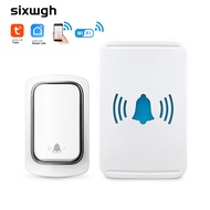 Tuya wifi wireless doorbell No battery required door bell self-powered  battery-free waterproof doorbell call bell care bell