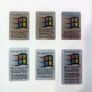 New Product#Replica win95/win98System Nostalgia Stickers Waterproof Laptop Retro Style Decorative St
