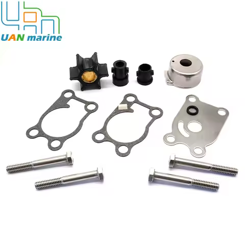 396644 Water Pump Impeller Kit For Johnson Evinrude OMC 4 4.5 5 6 7.5 8 HP 1980-2005 Outboard 389844