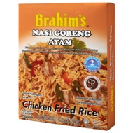 BRAHIM'S NASI GORENG AYAM CHICKEN FRIED RICE BRAHIM BRAHIMS TRAVEL FOOD BMRTER HALAL
