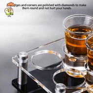 Acrylic Shot Glass Holder Shot Glass Holder Rack Whiskey Cup Serving Tray Tray for Spirit Liquor