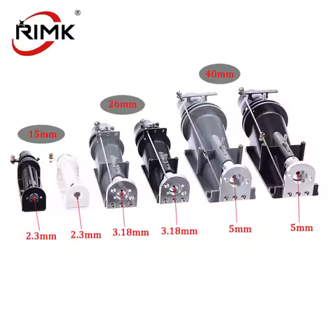 RC Boat 15/26/40mm Water Jet Thruster Boat Pump Spray with 2 blades/3 blades Propeller Coupling for 