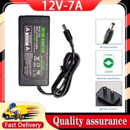 New 12V 7A 84W DC 5.5*2.5mm Power Adapter Compatible For TV monitor integrated machine charger