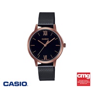 [ของแท้] CASIO นาฬิกาข้อมือ รุ่น GENERAL LTP-E157MRB-1BDF นาฬิกา นาฬิกากันน้ำ