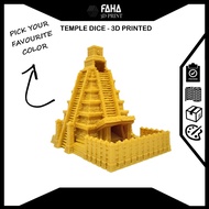 Tower Dice / Dice Tower / Temple Dice- 3D Printed