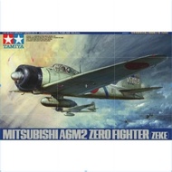 1/48 Mitsubishi A6M2 Zero Fighter Zeke Airplanes Assembly Model Building Kits Tamiya 61016
