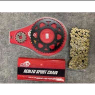 NSD Redleo gắn Sirius Ex 135 Ex 150 Winner Winner x Sonic Satria