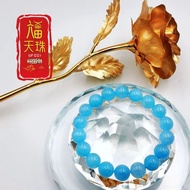 【 六畐天珠 6F Dzi 】海蓝宝 / 沟通 / 天然海蓝宝