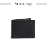 TUMI NASSAU GBL WALLET W/ COIN POCKET กระเป๋าสตางค์ สีดำนุ่มลื่น