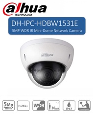 DAHUA CCTV HDBW1531E 5MP WDR IR Mini-Dome Network Camera