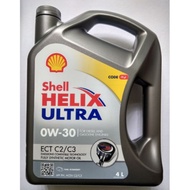 Shell Helix Ultra 0W30 ECT C2/C3 Fully Synthetic, 4 Liters