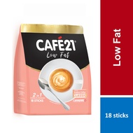 Cafe 21 2in1 Low Fat Instant Coffeemix 18 sachets x 14g