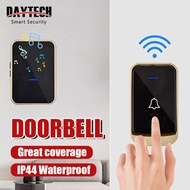 Daytech Wireless Doorbell Waterproof IP44 Door Bells Chimes Home Bell 200M Range 45 Ringtones 门铃