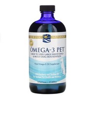 貓狗補充劑，挪威製造深海魚油，獸醫推介！大狗裝！Nordic Naturals Omega-3 Pet 437ml, Made in Norway, dogs and cats supplement 