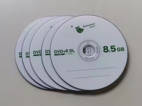 DVD+R DL 8.5GB D9 Double Layer 8.5G 1X-8X 5Pcs/Lot