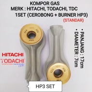 Tungku cerobong todachi hitachi hp3 murah per 1 biji