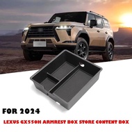 For Lexus GX550h Gx550 Overtrail Premium Luxury 2024 Armrest Box, Storage Box, ABS Plastic Car Inter