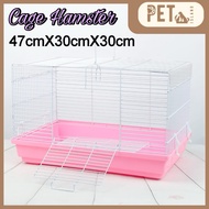 47cm*30cm*30cm Hamster Cage Large Sangkat Hamster House 仓鼠笼子
