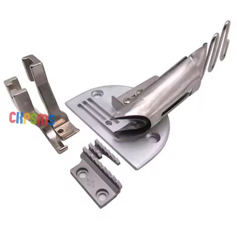 1SET #KP-19263 Fold Binder Set & Foot FOR Consew 205RB Juki DU-141 DU-1181 JACK H2 H5 H6 Typical GC0