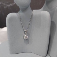 天然莫桑鑽項鍊(六爪經典款)