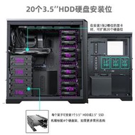 PHANTEKS追風者PK620 全塔EEB/EATX雙路服務器多硬盤位電腦機箱