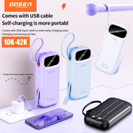 Dosen Original Powerbank fast charging 10000mAh-42000mAh Y342 PD22.5W Portable Comes with three wire