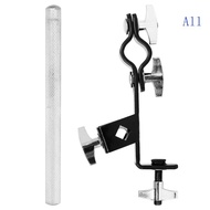 All Cowbell Clamp Silver Drum Clamp Cowling Mounting Bracket Expansion Clamp Adjustable Percussion D