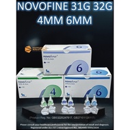 (Loose) Novofine 4mm 6mm 31G 32G Needles Insulin Glucose Pen Needle Novo-fine Novo Nordisk 諾和胰島素注射針頭