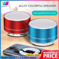 🎁 Original Product + FREE Shipping 🎁 Mini A10 Metal Bluetooth Speaker Personal Steel Subwoofer Wireless TF Card Mobile Phone Computer